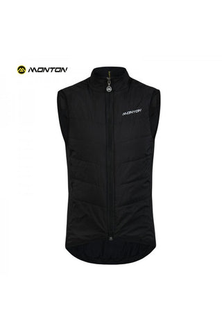 INSULATED CYCLING GILET MENS BLACKNIGHT