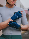 Cycling Gloves 24-Water Blue Fingerless