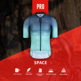 Space Blue Pro Mens Short Sleeve Top