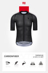 Carbonfiber Black Pro Mens Short Sleeve Top