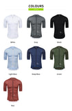 Urban Traveler Max Mens Light Blue Short Sleeve Jersey